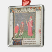 Bettler Silbernes Ornament (Links)