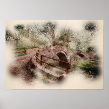 Bettlerbrücke Glaisdale - Atmosphärisches Yorkshir