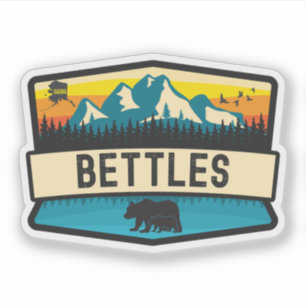 Bettles, Alaska Aufkleber