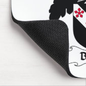 Betts Familienwappen Mousepad (Ecke)
