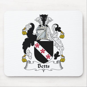 Betts Familienwappen Mousepad