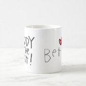 Betts: Vati ist das Beste Kaffeetasse (Mittel)