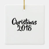 Betts Weihnachten 2018 Keramikornament (Rückseite)