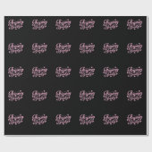 Bettschlafen wie ein Baby Geschenkpapier (Flach)