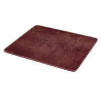 Bettwäsche aus rotem Imitat (Leinenlook)