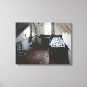 Bettwäsche, Handtuchstränge, entworfen von Ford Ma Leinwanddruck