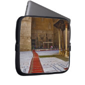 Bettwäsche in die islamische Moschee, Kairo, Laptopschutzhülle (Vorne Rechts)