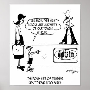 Bettwäsche und Handtücher Poster