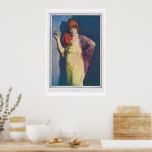 Betty Blythe 1918 Poster (Küche)