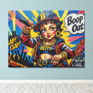 BETTY BOOP-4 LEINWANDDRUCK