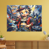 BETTY BOOP-4A LEINWANDDRUCK (Insitu (Wohnzimmer))