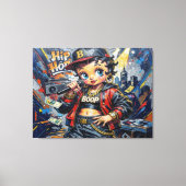 BETTY BOOP-4A LEINWANDDRUCK (Vorderseite)