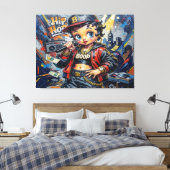BETTY BOOP-4A LEINWANDDRUCK (Insitu (Schlafzimmer))