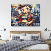 BETTY BOOP LEINWANDDRUCK (Insitu (Schlafzimmer))