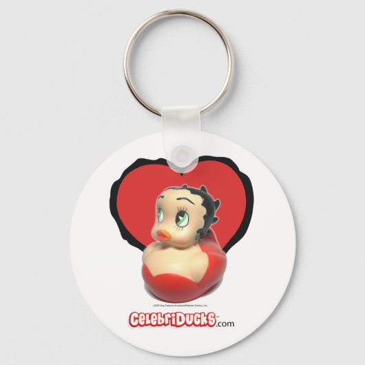 Betty Boop Rubber Duck Key Chain Schlüsselanhänger (Vorderseite)