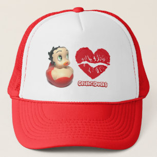 Betty- Boopgummi duckt CelebriDucks Truckerkappe