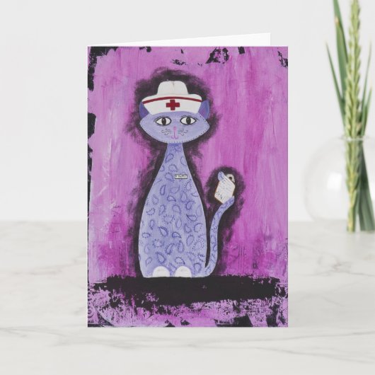 Betty, die Paisley-Krankenschwester Karte (Vorderseite)