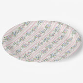 Betty Floral Print Pappteller (Schrägansicht)