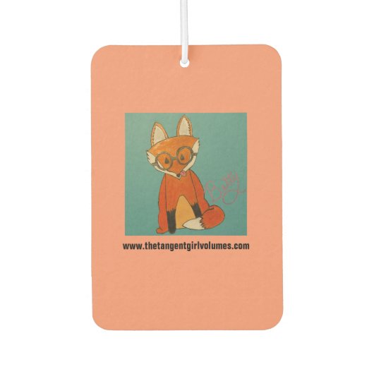 Betty Fox Freshener (addt'l Formen & Düfte) Autolufterfrischer (Vorderseite)