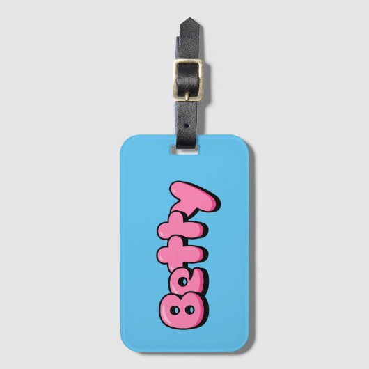 Betty Gepäckanhänger (Vorderseite Vertikal)