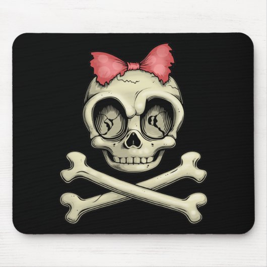 Betty-Knochen Mousepad (Vorne)