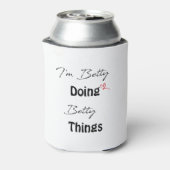 Betty macht Betty-Dinge Dosenkühler (Kanne Rückseite)