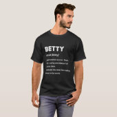Betty Name T-Shirt (Vorne ganz)