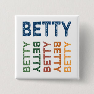 Betty Niedlich Colorful Button