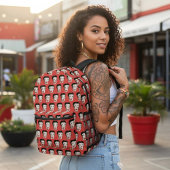 Betty Printed Backpack Bedruckter Rucksack