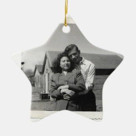 Betty Roland und Donald Bowling Keramik Ornament