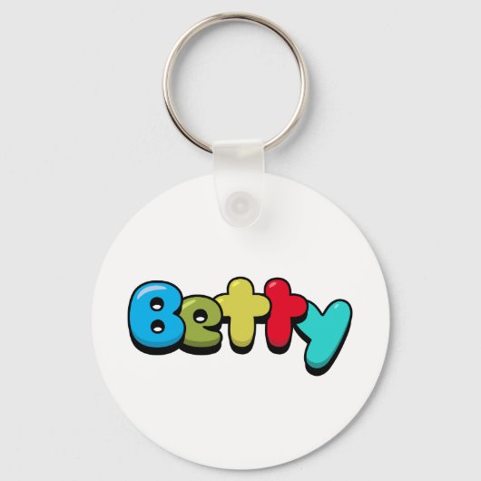 Betty Schlüsselanhänger (Vorderseite)
