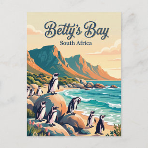 Bettys Bay Südafrika Postkarte