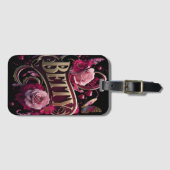 Bettys Floral Sign Gepäckanhänger (Vorderseite (Horizontal))