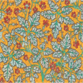 Betty's gelbe Blumen Aufkleber (Vorderseite)