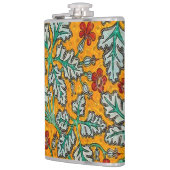 Betty's gelbe Blumen Flachmann (Links)