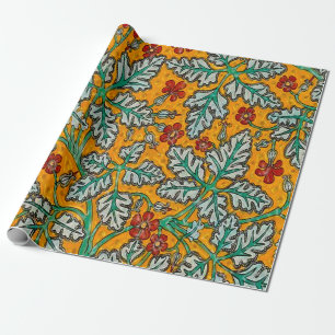 Betty's gelbe Blumen Geschenkpapier