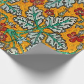 Betty's gelbe Blumen Geschenkpapier (Ecke)