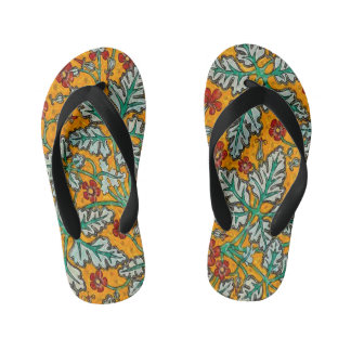 Betty's gelbe Blumen Kinderbadesandalen