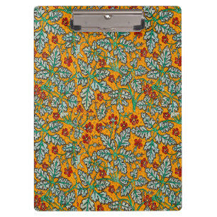 Betty's gelbe Blumen Klemmbrett