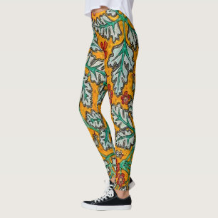Betty's gelbe Blumen Leggings