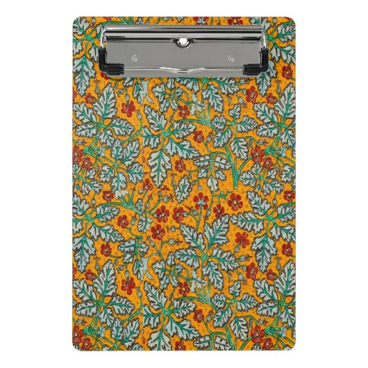 Betty's gelbe Blumen Mini Klemmbrett (Vorderseite)