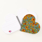 Betty's gelbe Blumen Notizblock (Innenseite)