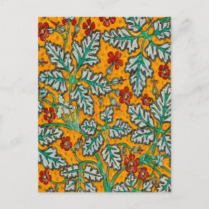 Betty's gelbe Blumen Postkarte