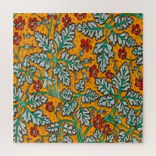 Betty's gelbe Blumen Puzzle (Vertikal)