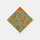 Betty's gelbe Blumen Serviette (Ecke)