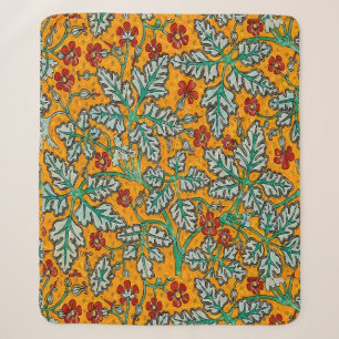 Betty's gelbe Blumen Sherpadecke