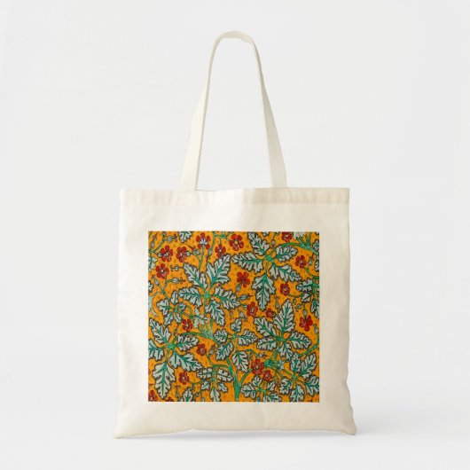 Betty's gelbe Blumen Tragetasche (Vorne)