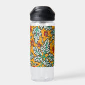 Betty's gelbe Blumen Trinkflasche (Rückseite)