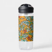 Betty's gelbe Blumen Trinkflasche (Vorderseite)