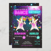 Betupfende Einladung (Vorne/Hinten)